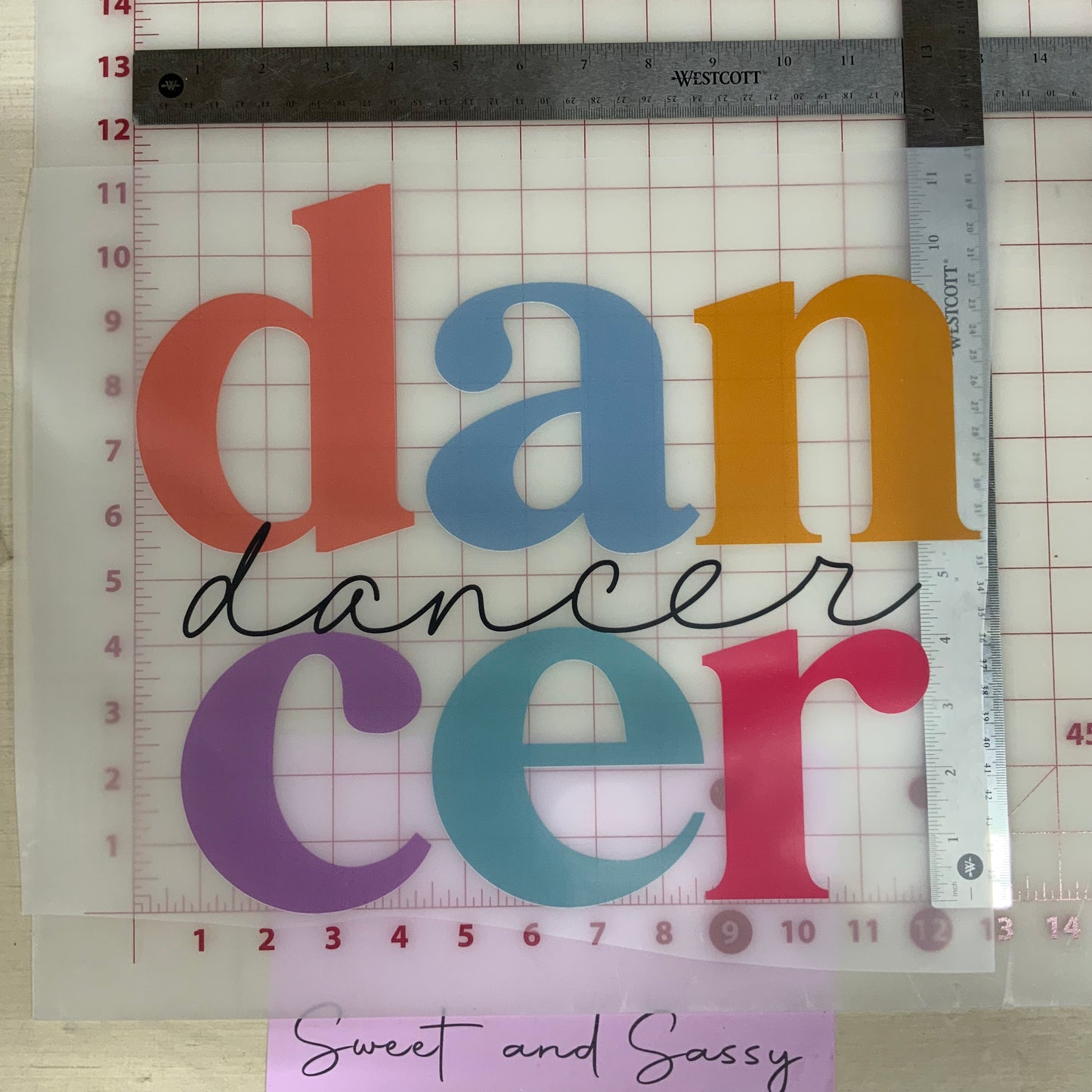 Dancer DTF Transfer Design