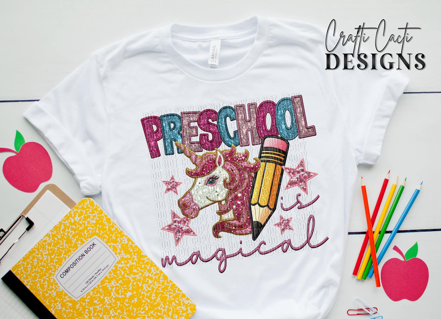 Preschool Magical DTF Transfer Design