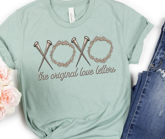 XOXO The Original Love Letter DTF Transfer Design Bev