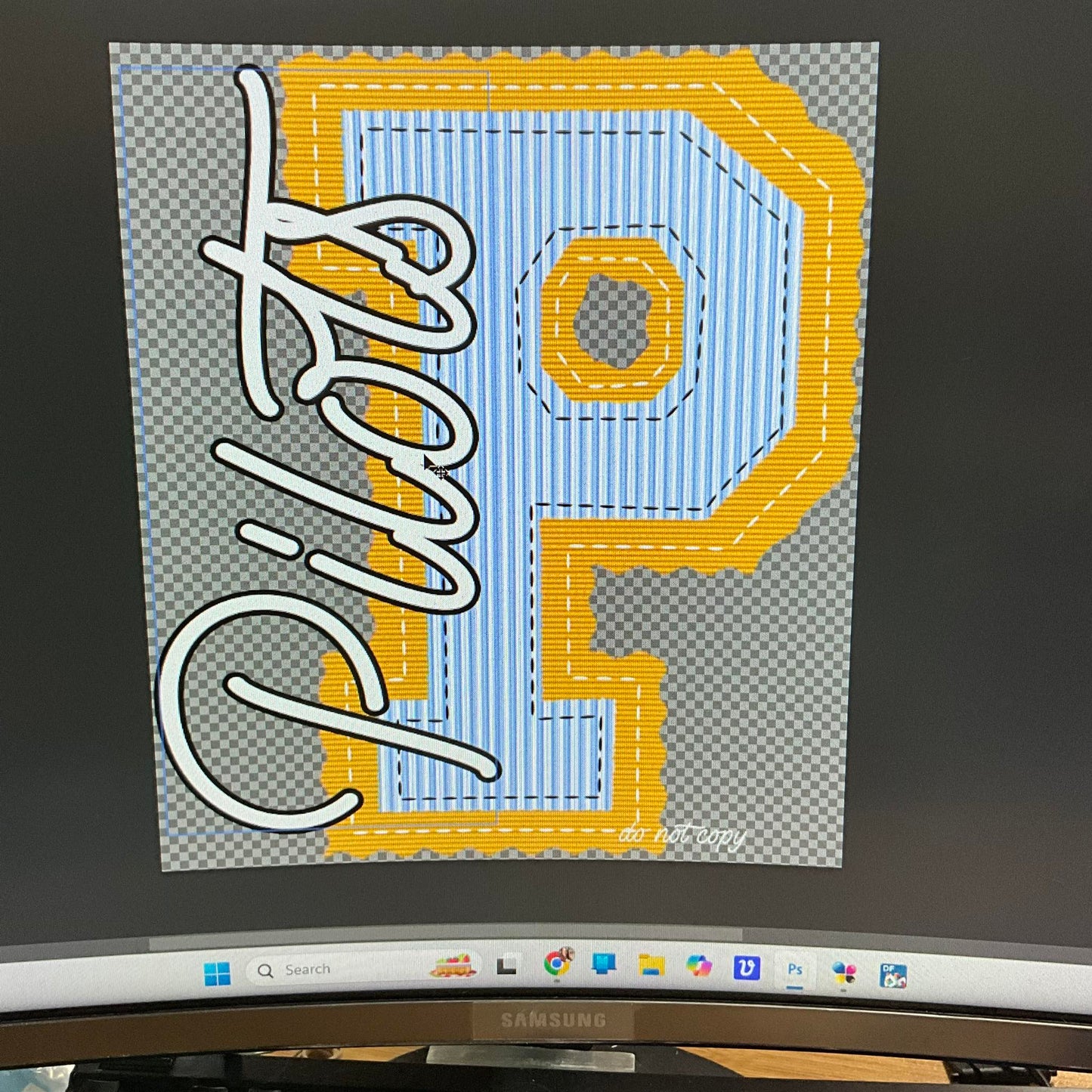 Prepster School Mascot DTF Transfer Design