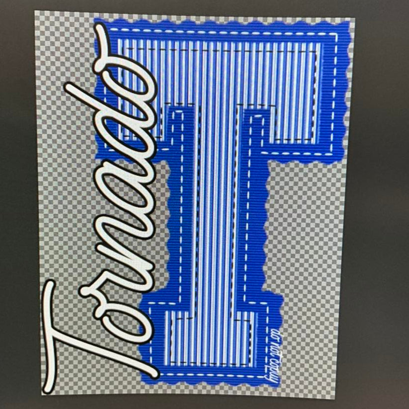 Prepster School Mascot DTF Transfer Design