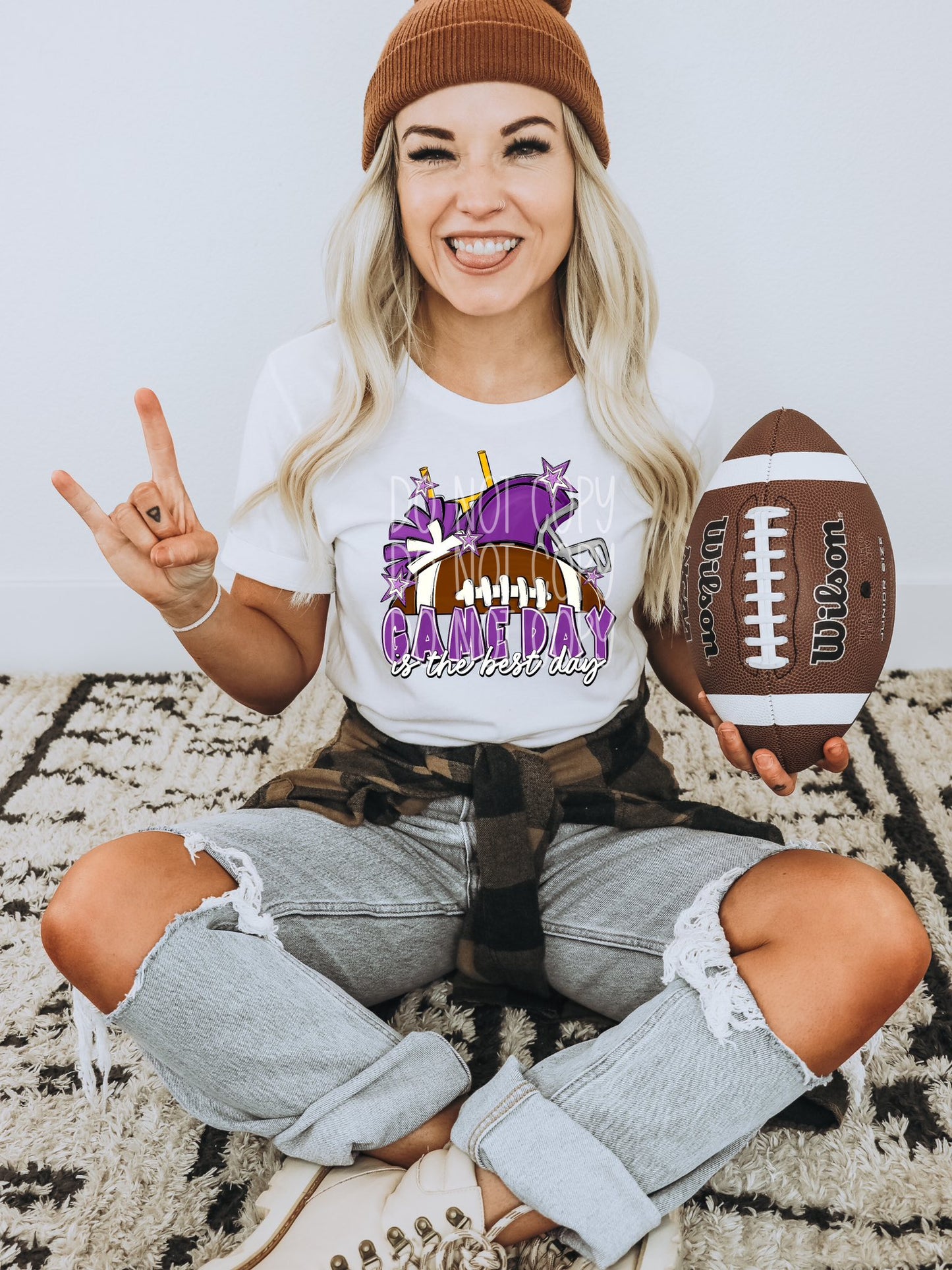 Game Day is the best day DTF Transfer Design