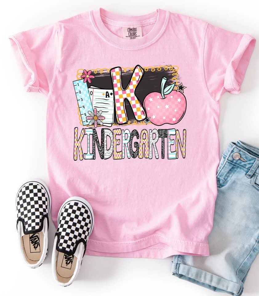 Back 2 School Grade DTF Transfer Design
