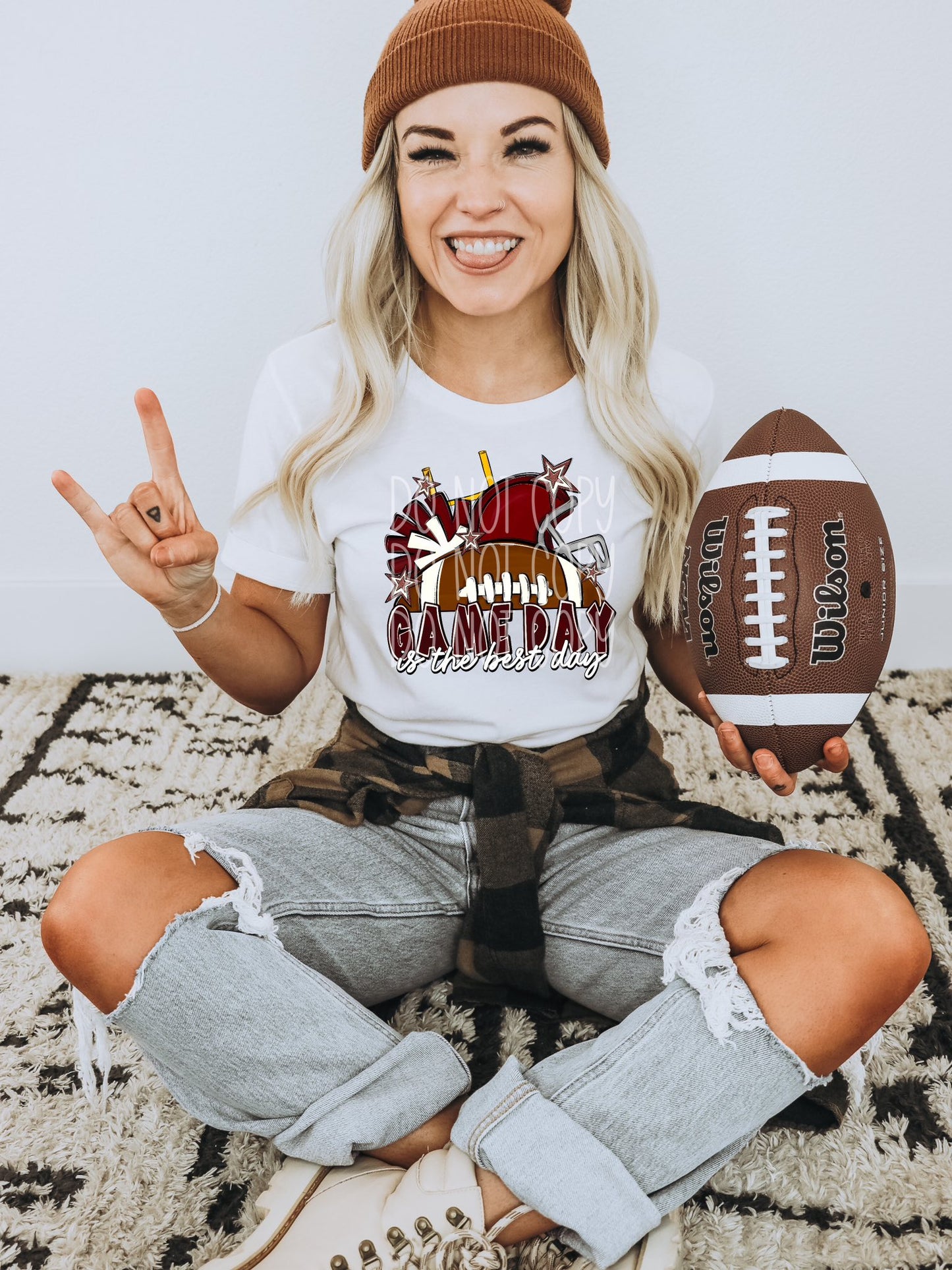 Game Day is the best day DTF Transfer Design