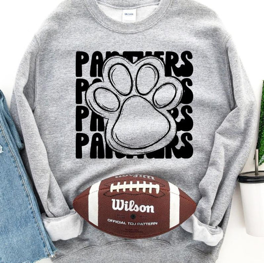 Panthers DTF Transfer Design