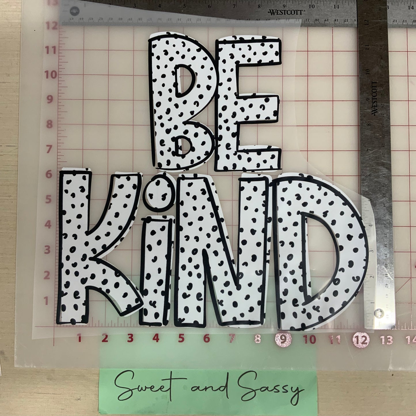 Be Kind DTF Transfer Design