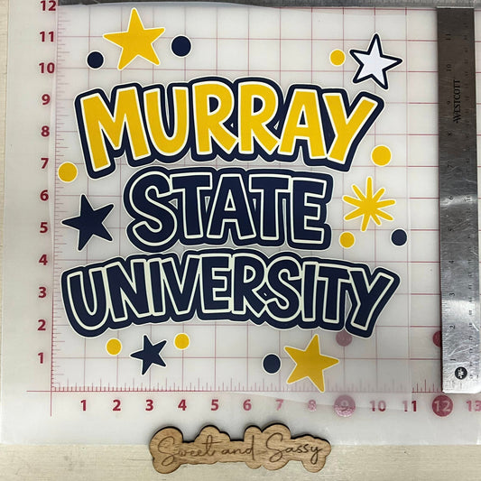 Starburst Mascot Stack DTF Transfer