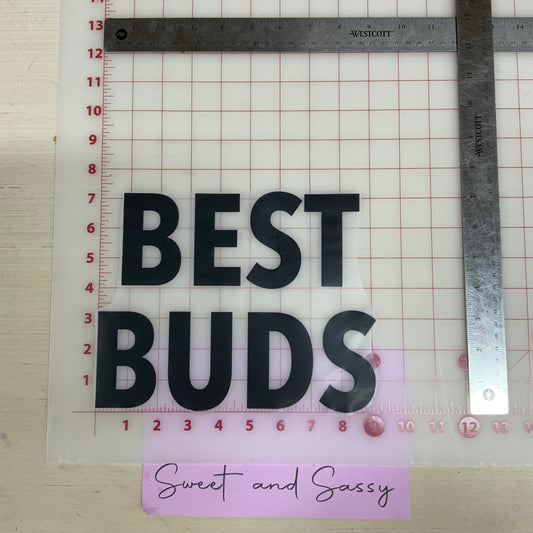 Best Buds DTF Transfer Design