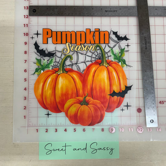 Pumpkin season DTF Transfer Design
