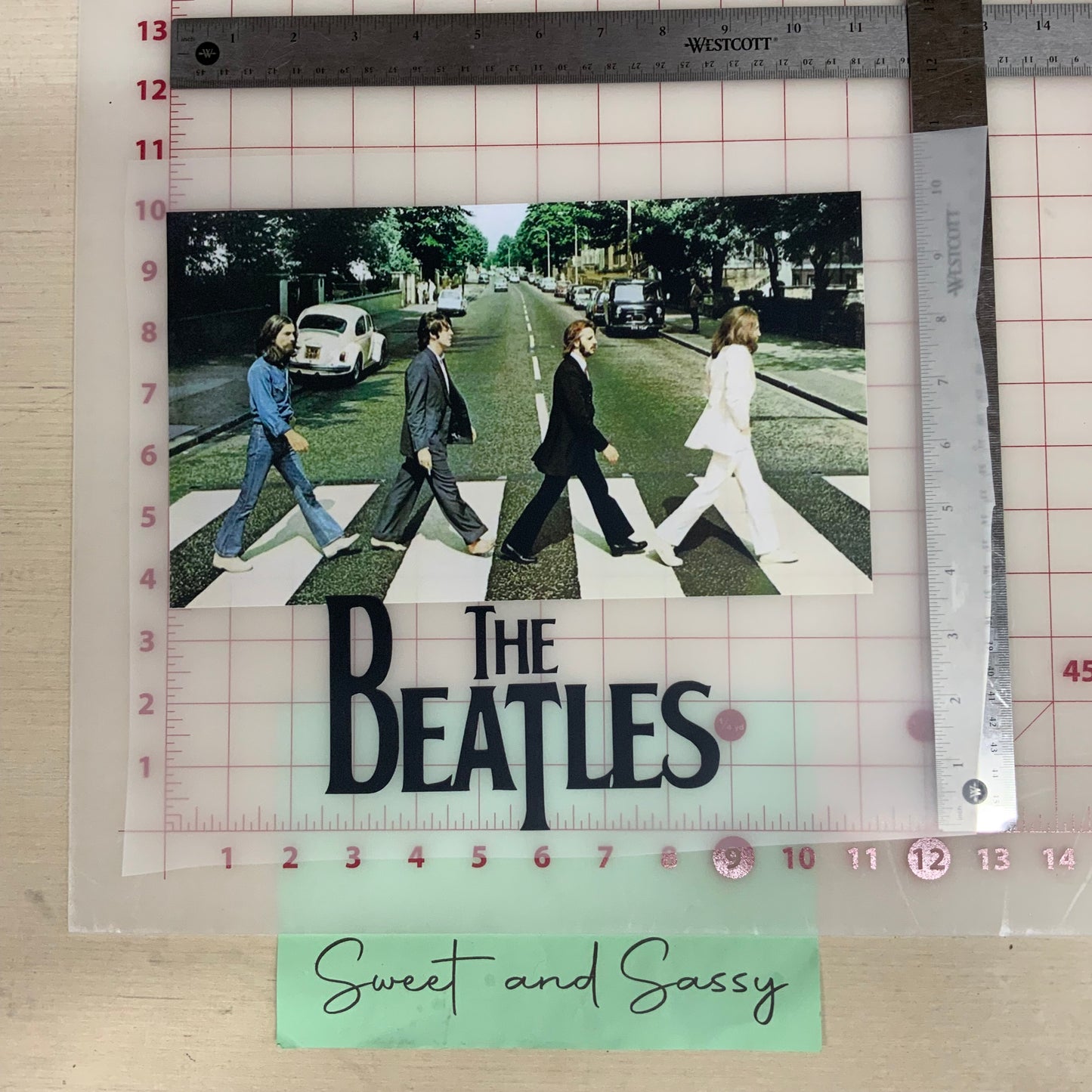 The Beatles DTF Transfer Design