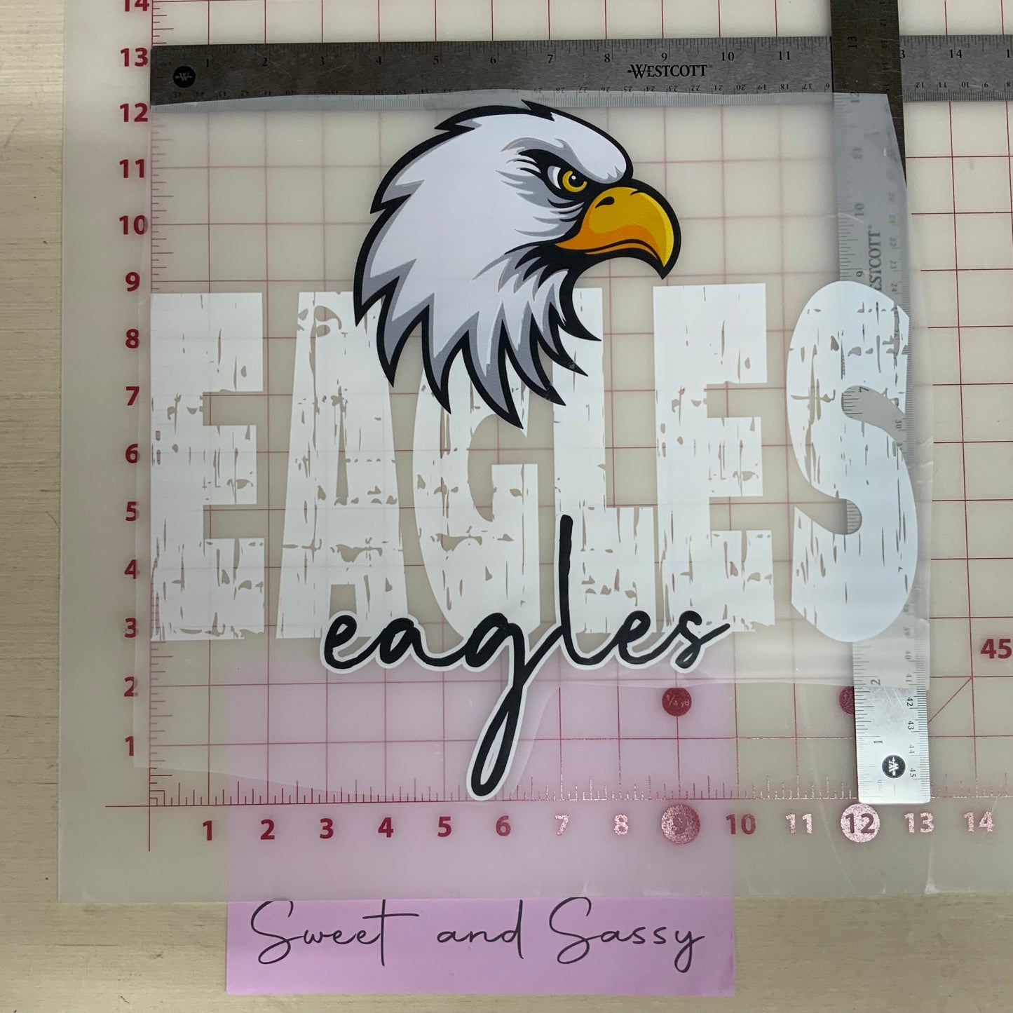 Eagles with Eagle head  DTF Transfer