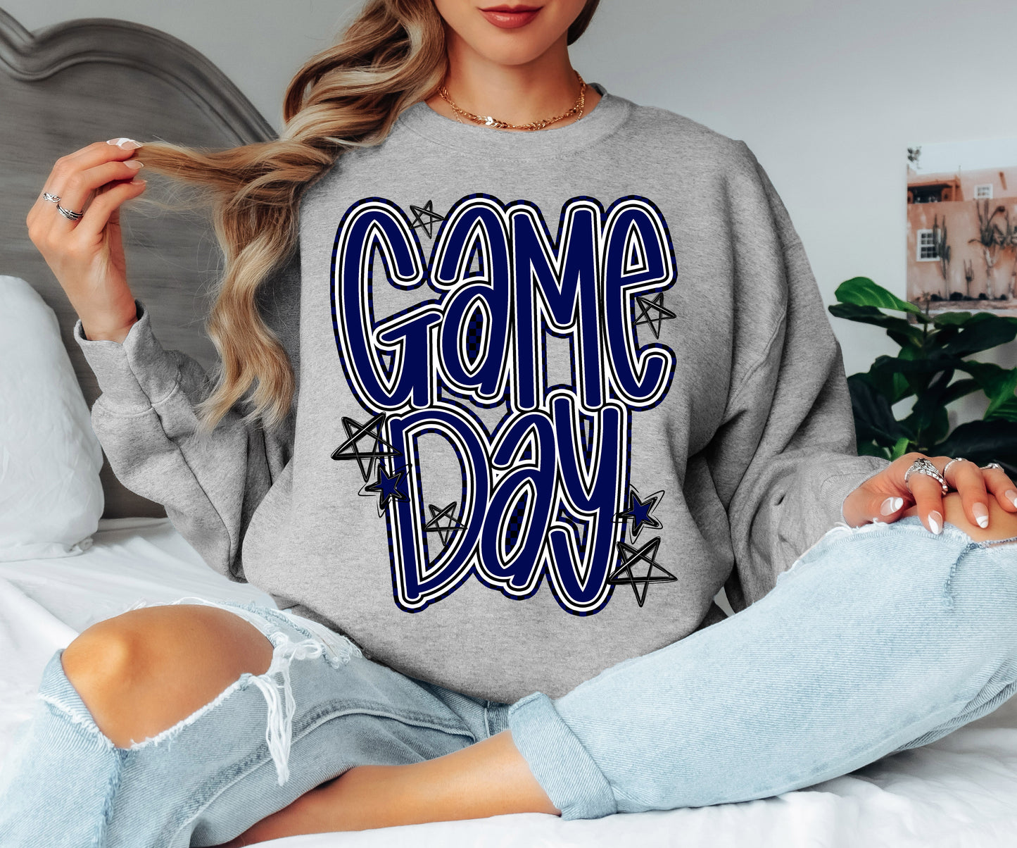 Game Day choice of color DTF Transfer