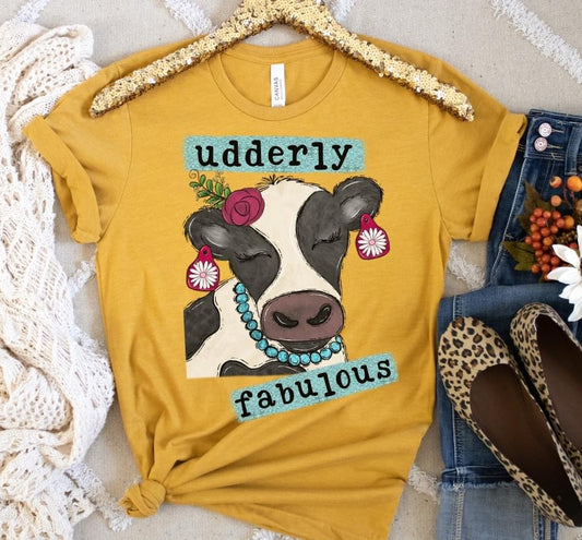 Udderly Fabulous DTF Transfer Design