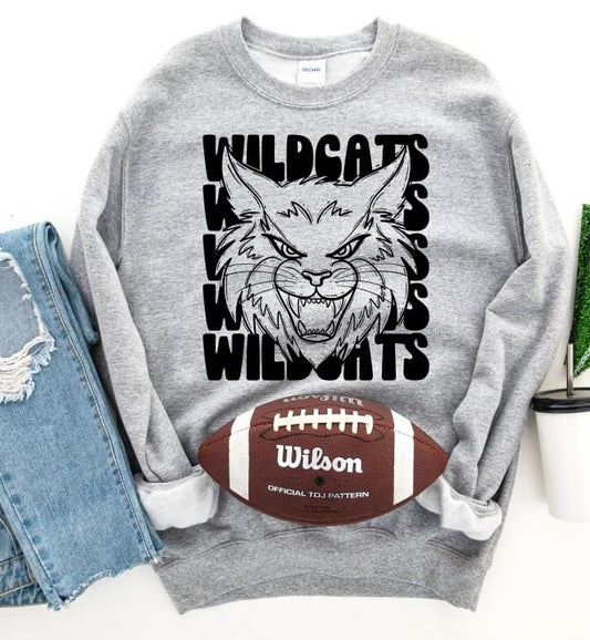 Wildcats DTF Transfer Design