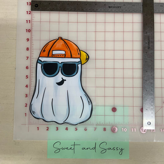 Cool gourd with hat DTF Transfer Design