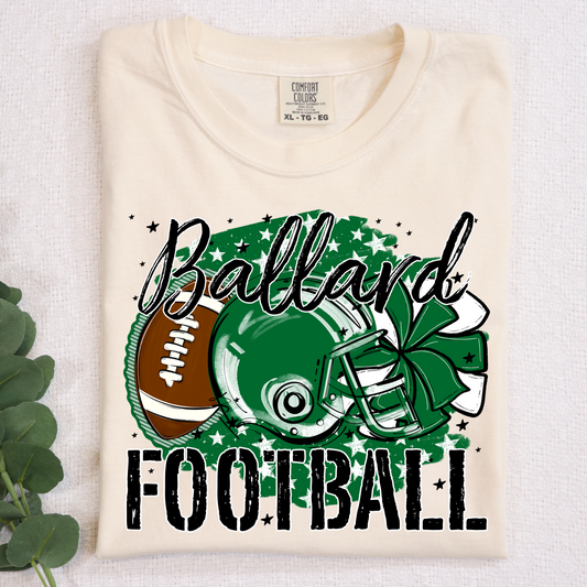 Mascot Football Star DTF Transfer Design