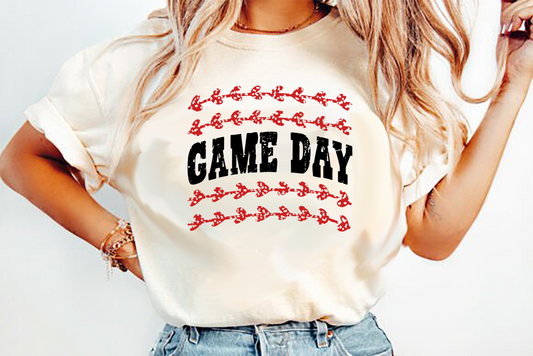 Baseball Game Day DTF Transfer Design