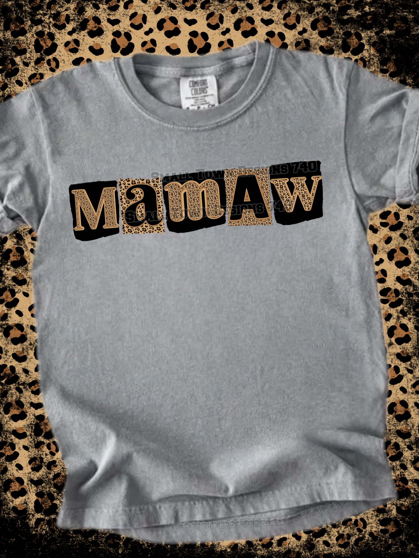 Mama, Mini, Mimi, Granny, Mamaw, Gram, Grandma ransom DTF Transfer Design