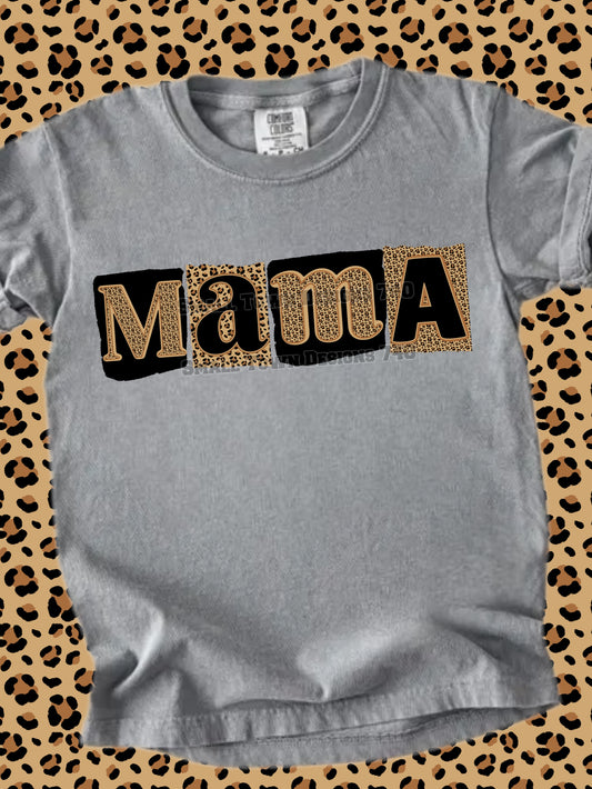 Mama, Mini, Mimi, Granny, Mamaw, Gram, Grandma ransom DTF Transfer Design