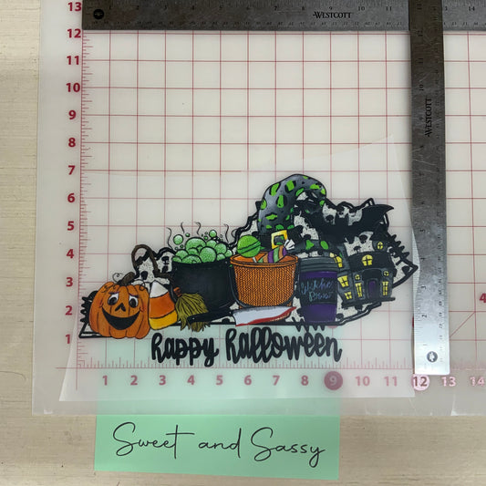 KY Happy Halloween DTF Transfer Design