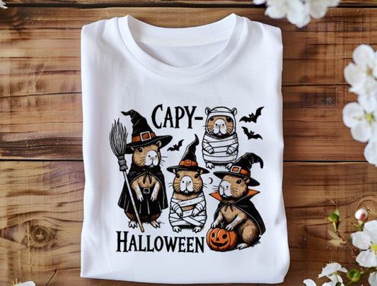 Capy-Halloween DTF Transfer Design