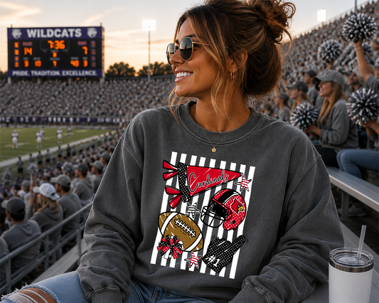 Mascot Friday Night Favorites football DTF Transfer