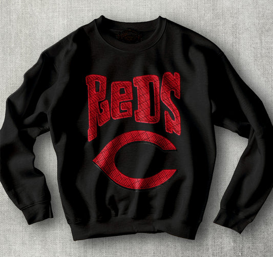Cincinnati Reds Embroidery DTF Transfer Design