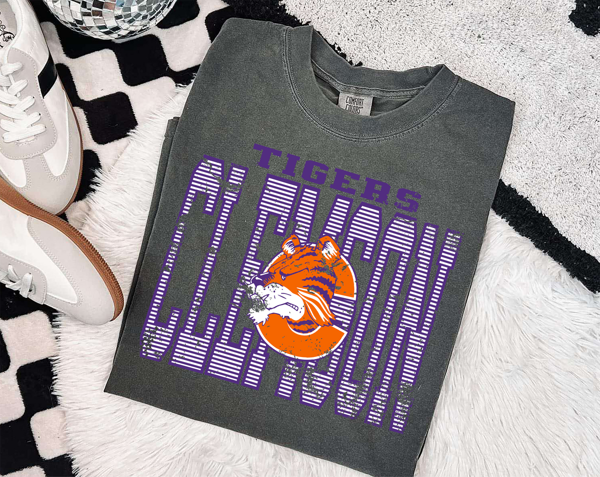 Mascot NCA Stripes DTF Transfer