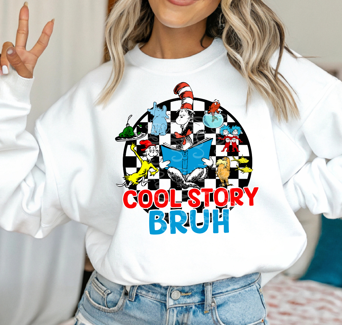 Cool Story Bruh DTF Transfer Design