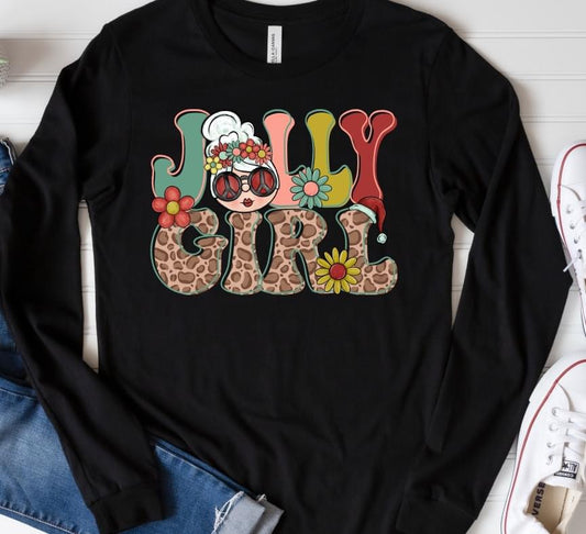 Jolly Girl DTF Transfer Design