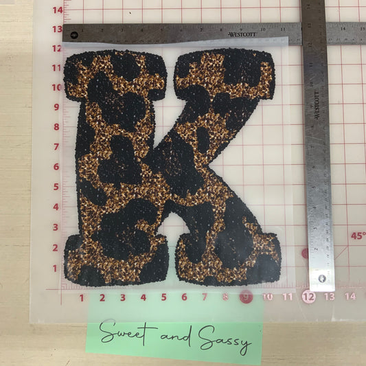 Leopard K DTF Transfer Design