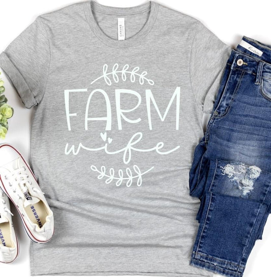 Farm Wife DTF Transfer Design