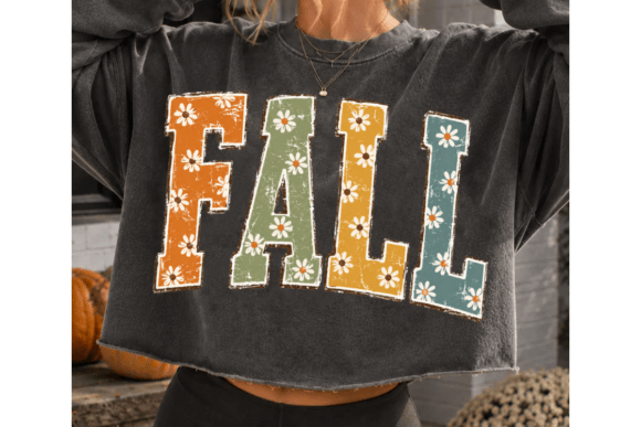 Fall Letters Word Quote_ DTF Transfer Design