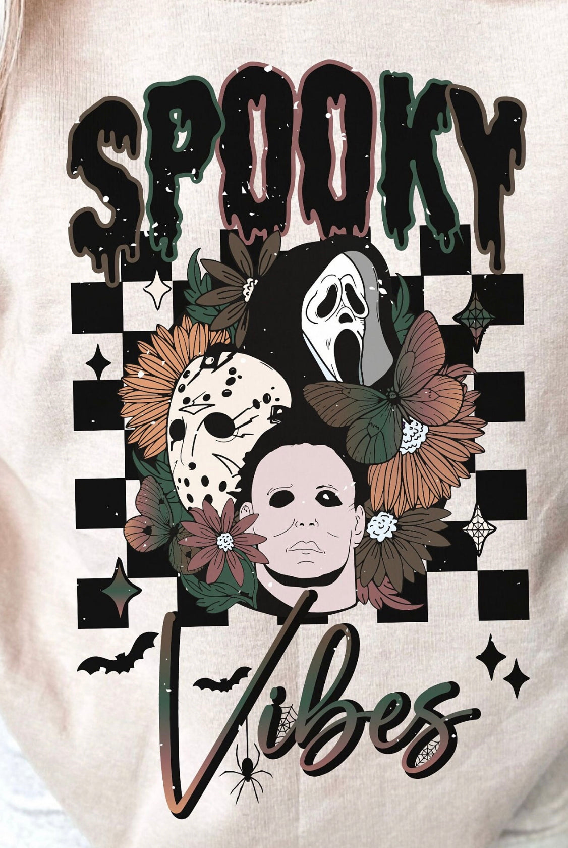 Spooky Vibes Killers DTF Transfer Design