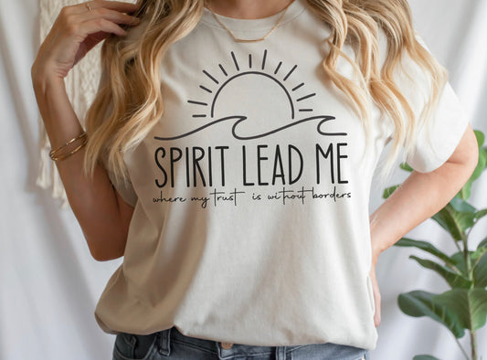 Spirit Lead Me DTF Transfer Design