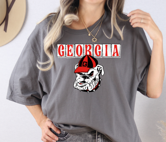 GEORGIA BULLDOGS  DTF Transfer Design