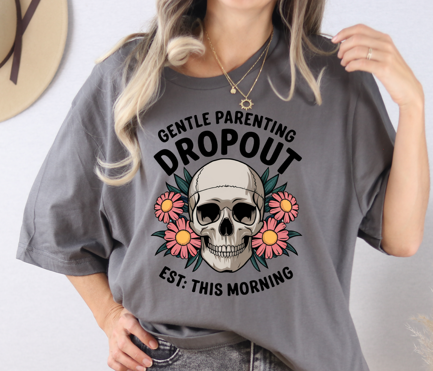 GENTLE PARENTING DROPOUT  DTF Transfer Design