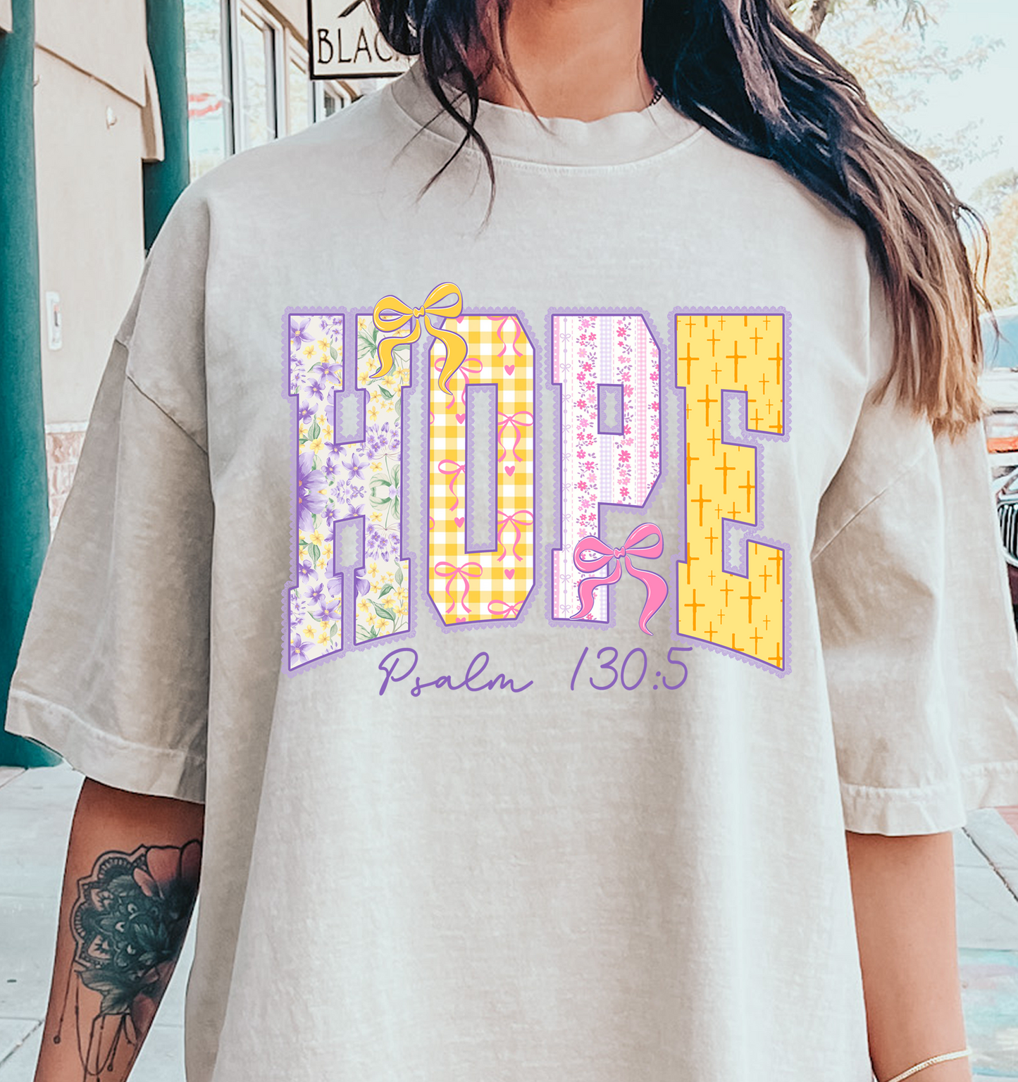 HOPE Psalm 130  DTF Transfer Design (Copy)