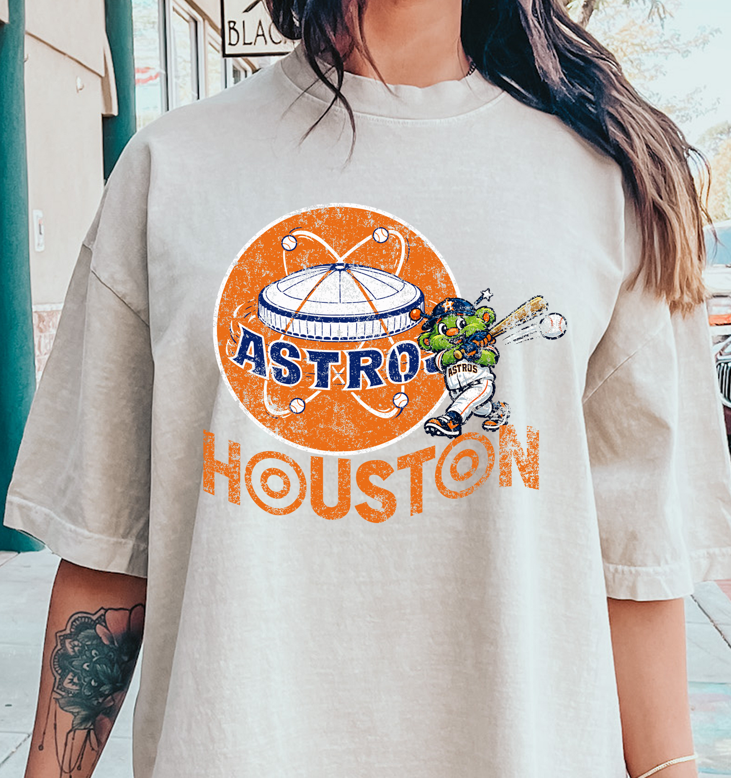 Houston Astros retro DTF Transfer Design