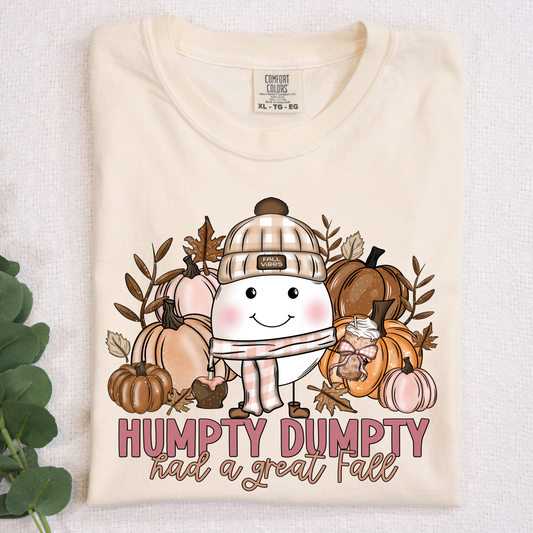 Humpty Dumpty Had a Great Fall (2) DTF Transfer Design