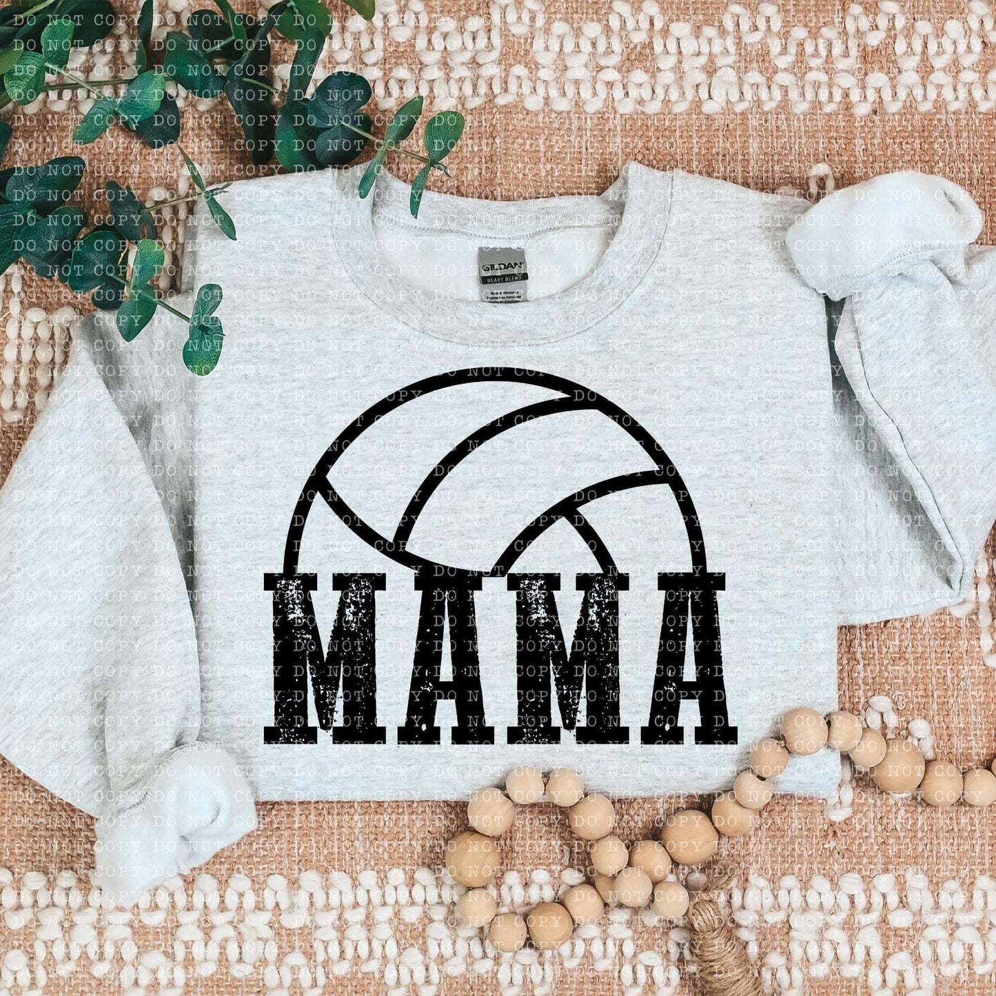 Volleyball Mama DTF Transfer Design