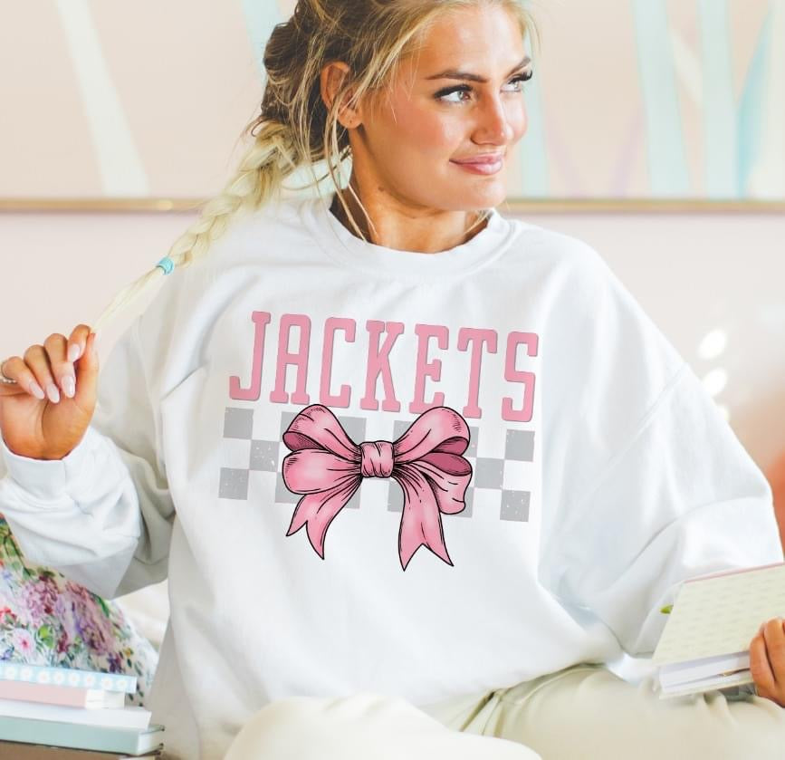 Jackets Conquette Bow DTF Transfer Design