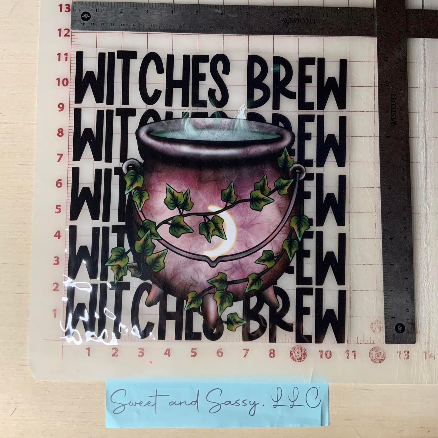 "Witches Brew" DTF Transfer Design