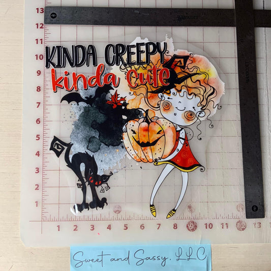 Kind Creepy Kinda Cute DTF Transfer Design
