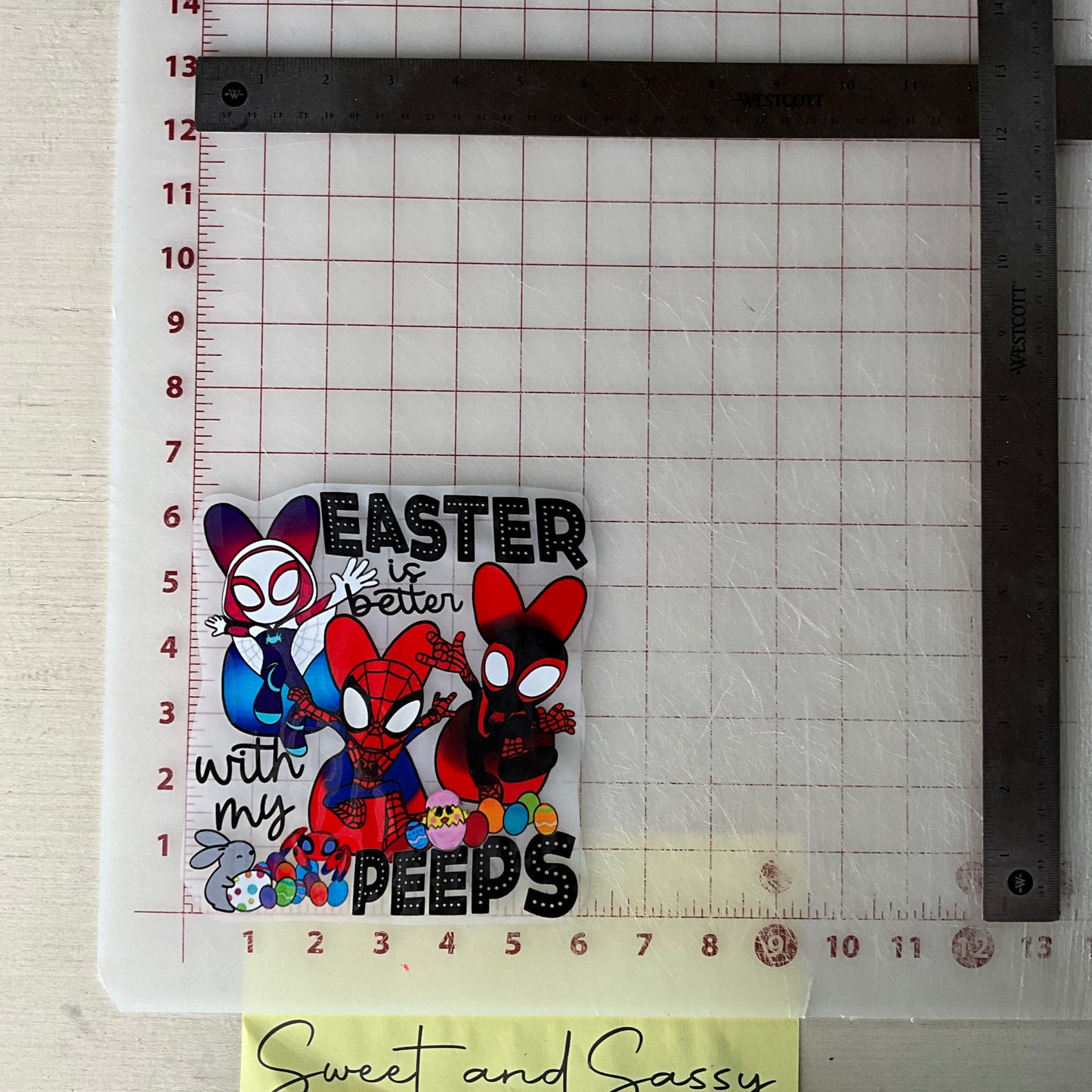 Easter is better with my peeps DTF Transfer Design