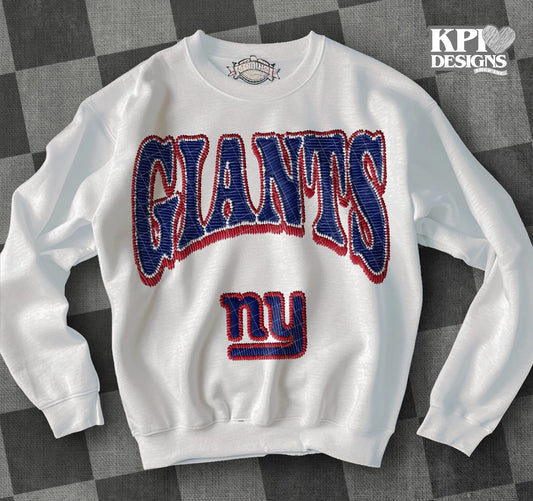 Giants NY DTF Transfer Design KPI