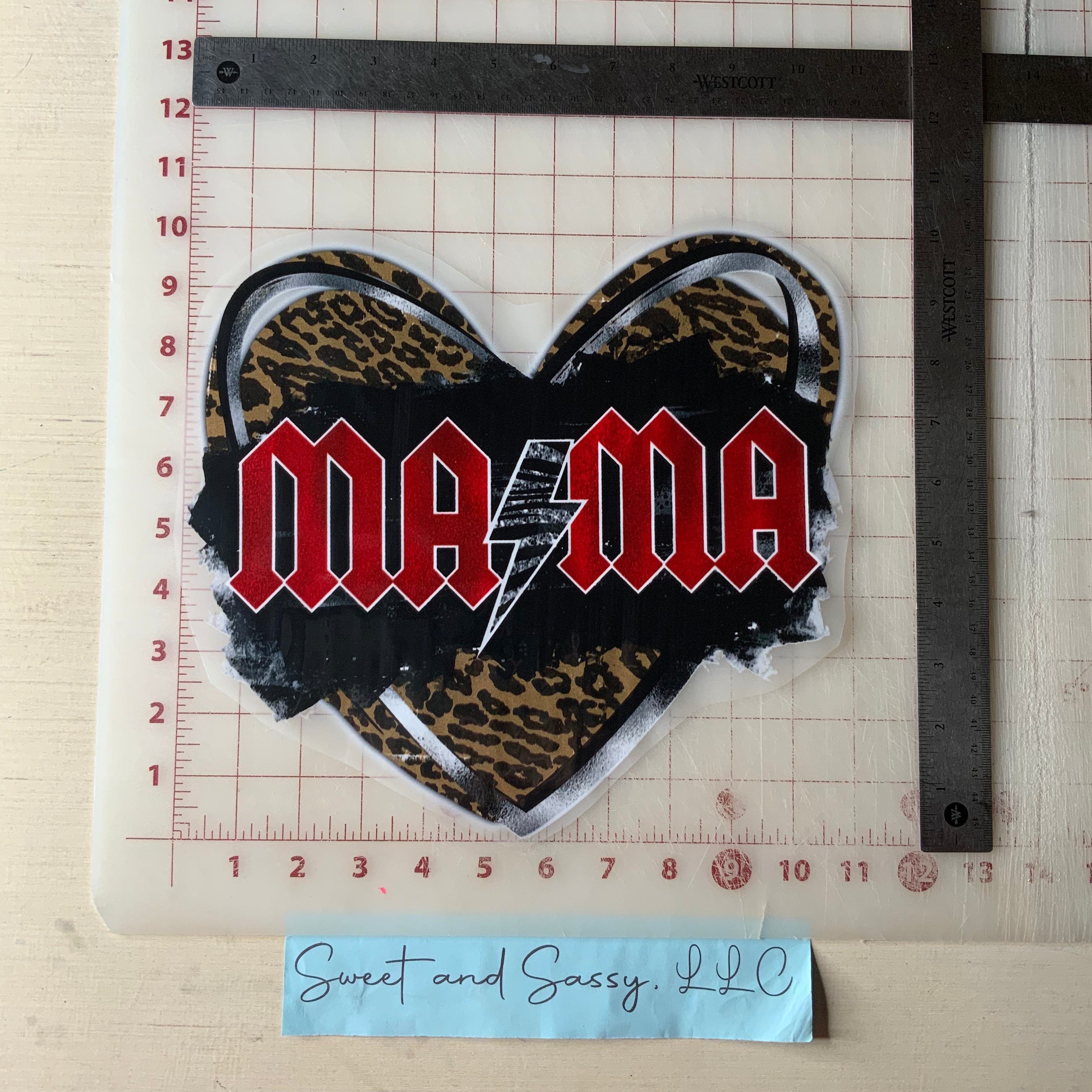 ACDC Mama DTF Transfer Design – Sweet and Sassy Store