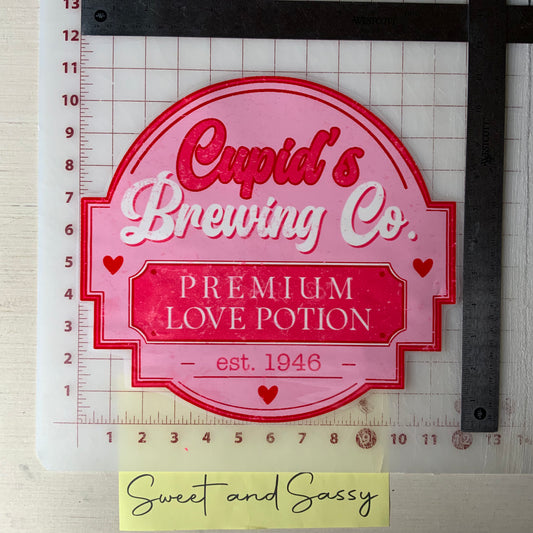 Cupids Brewing Co. DTF Transfer Design