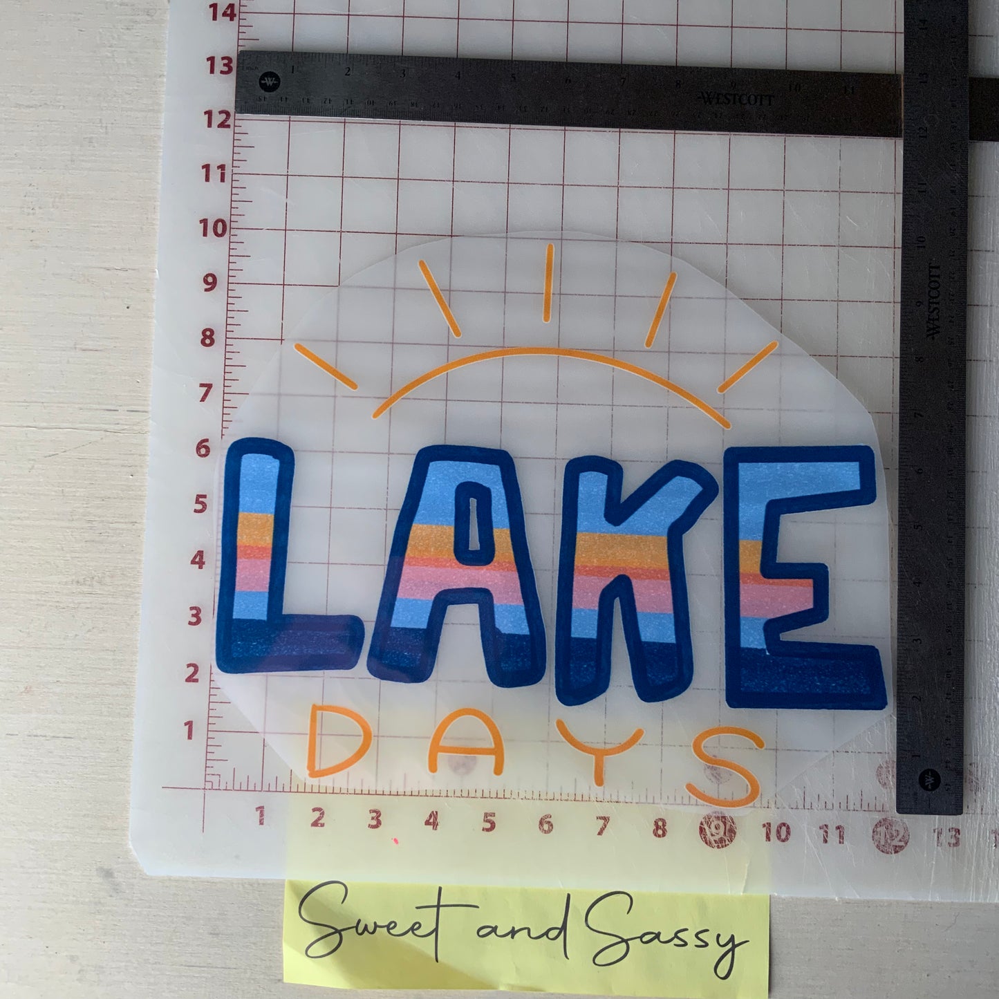 LAKE DAYS DTF Direct To Film 📠🎞 Transfer