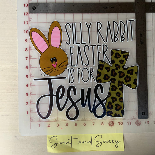 Easter Is For Jesus DTF Transfer Design